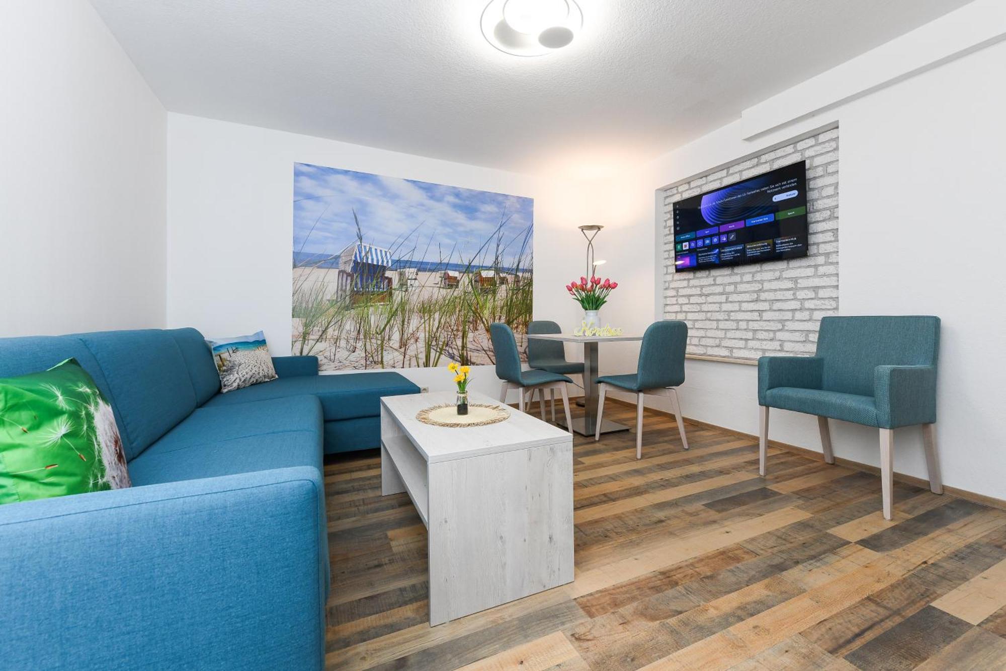 Haus Strandkorb Mit Fruehstuecksoption Bensersiel Bagian luar foto
