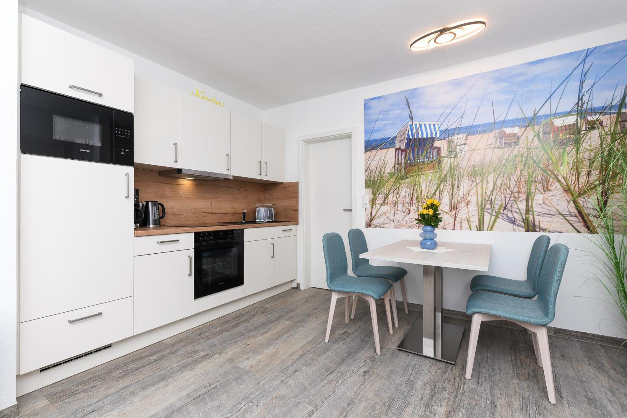 Haus Strandkorb Mit Fruehstuecksoption Bensersiel Bagian luar foto